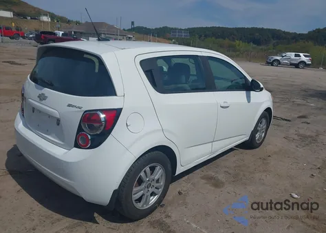 2014 Chevrolet Sonic Ls Manual from USA, damaged, VIN 1G1JB6SH1E4117633